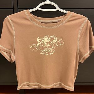 Adorable angel baby top for a cheap value price!